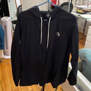 Black spring jacket